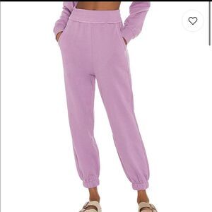 REVOLVE X PISTOLA Wynn Cozy Sweatpant Color Vapor Size Large NWT